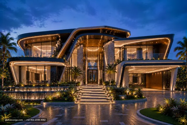 Arsitektur untuk Kabupaten Kaimana. — pandangan arsitektur 2